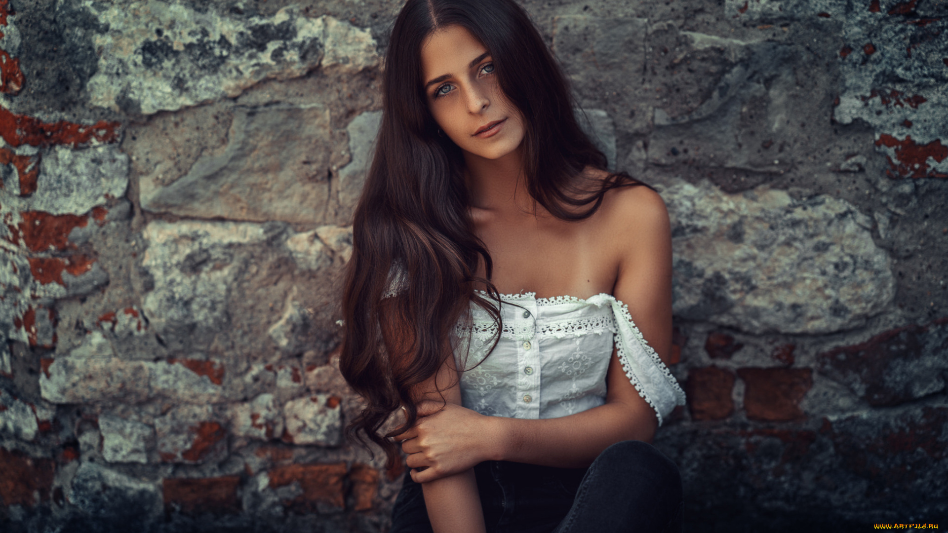 девушка, девушки, -unsort, , брюнетки, темноволосые, модель