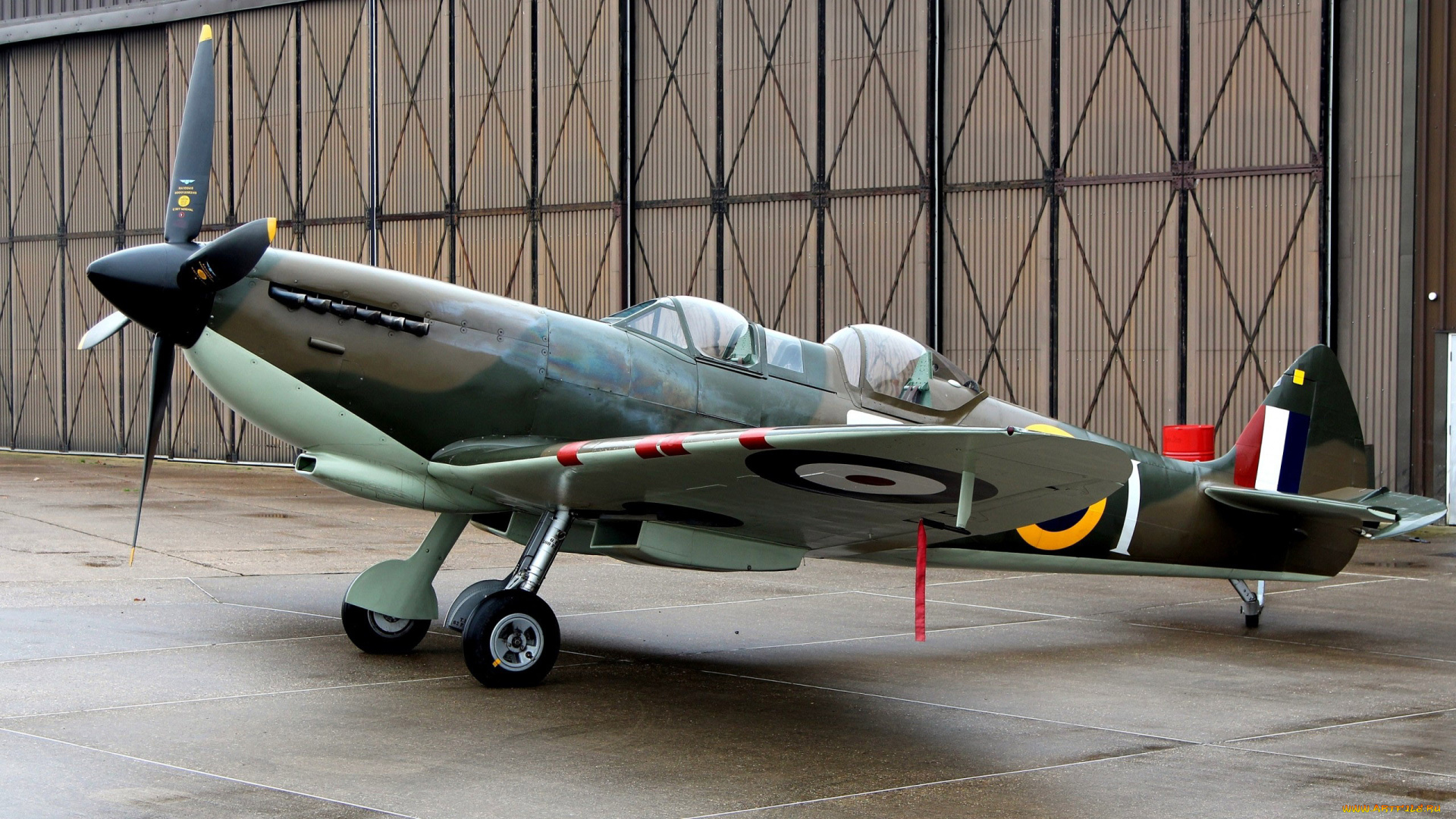 spitfire, tr, 9, , mj627, авиация, боевые, самолёты, учебно-тренировочный, самолет, британский, spitfire, supermarine