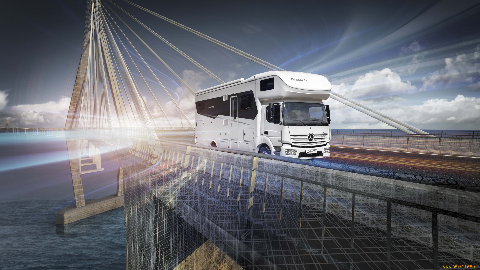 автомобили, дом, на, колёсах, concorde