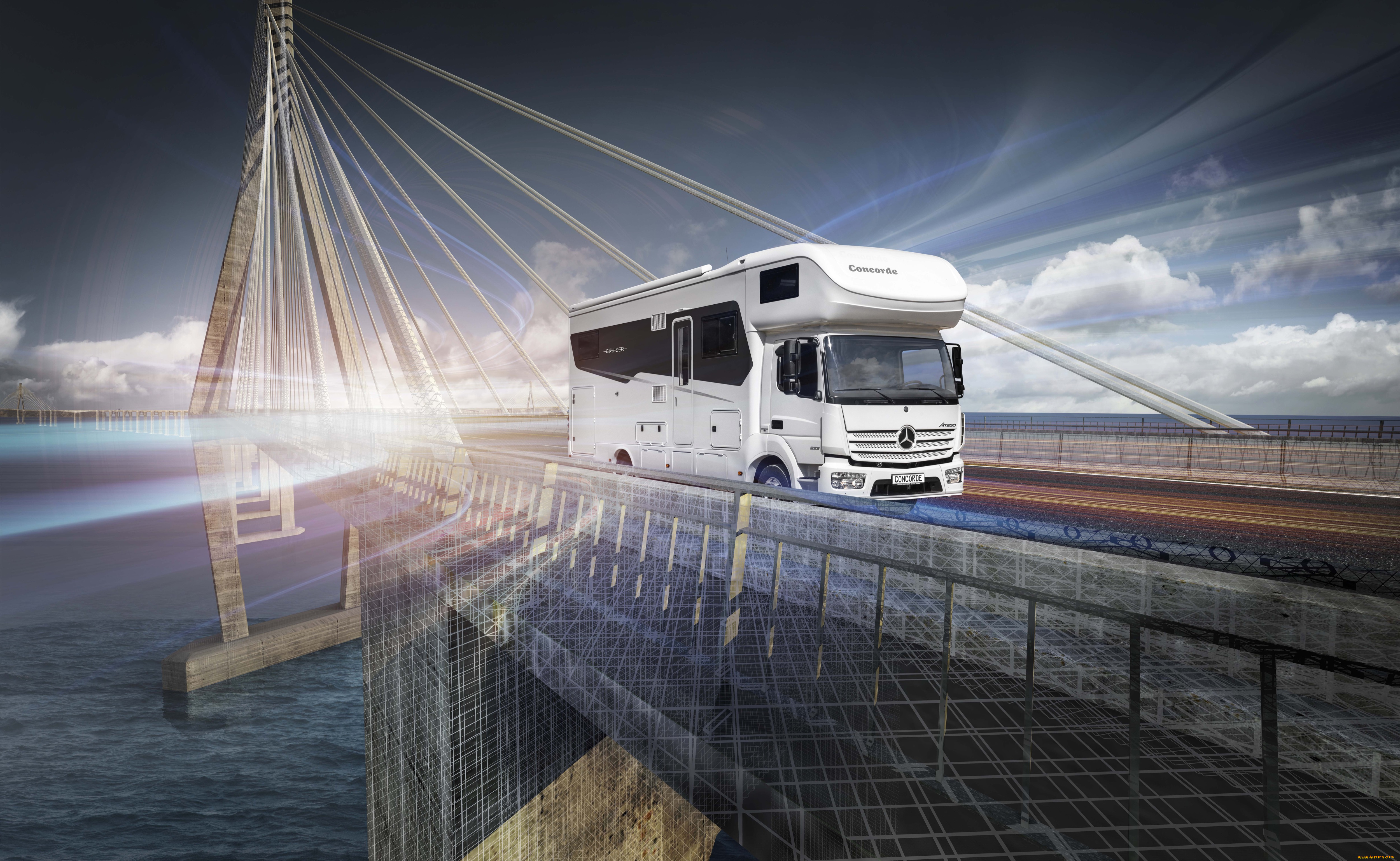 автомобили, дом, на, колёсах, concorde