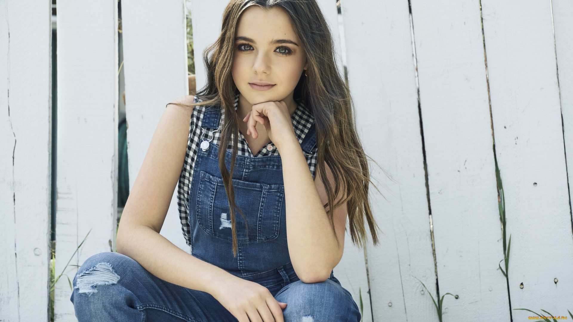 девушки, -, брюнетки, , шатенки, шатенка, комбинезон, забор, alexa, nisenson