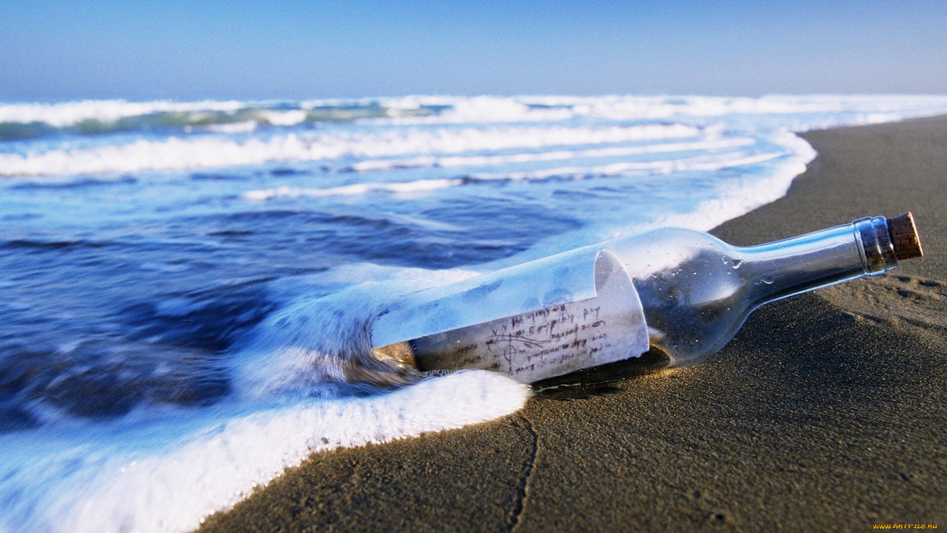 разное, надписи, , логотипы, , знаки, море, берег, бутылка, записка
