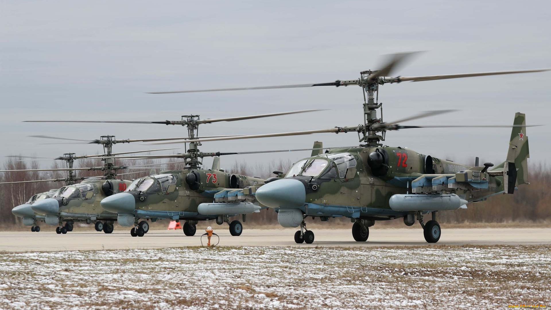 вертолёты, ка-52, авиация, вертолёты, ка-52, аллигаторы, вертушки, аэродром