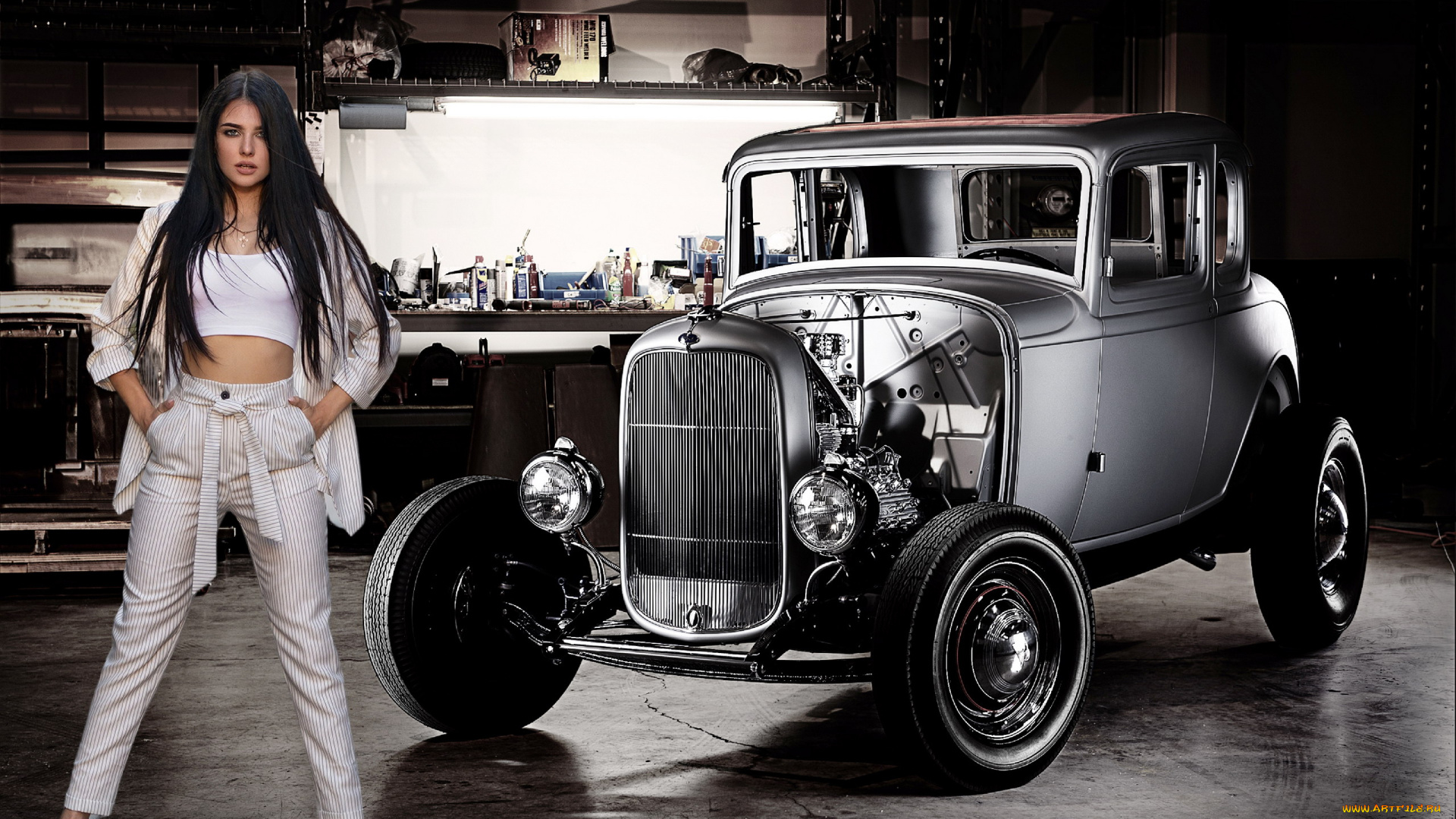 автомобили, -авто, с, девушками, kristina, romanova
