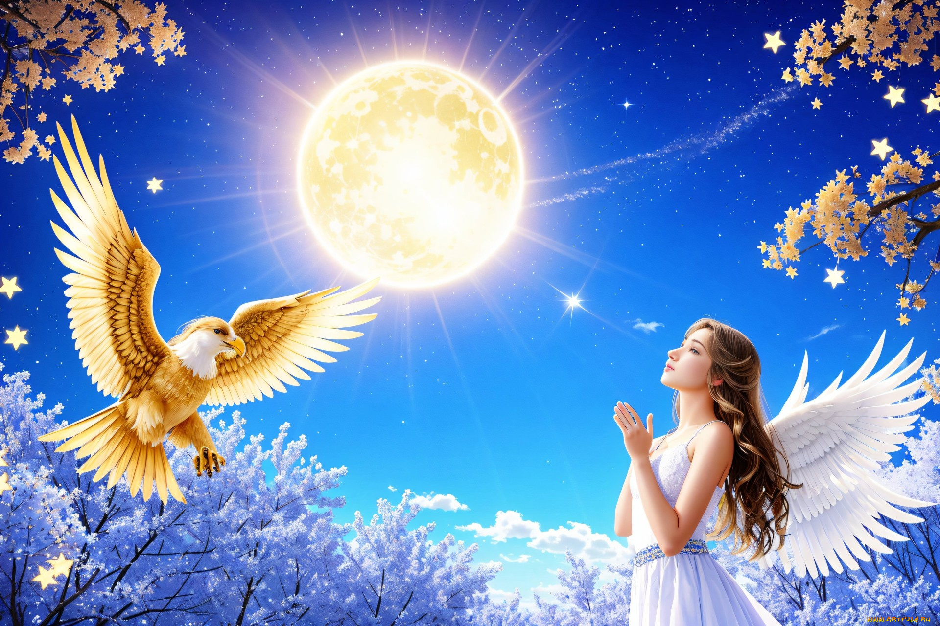 фэнтези, ангелы, нейросети, графика, нейроарт, ai, art, нейронные, сети, рисунки, нейро, искусство