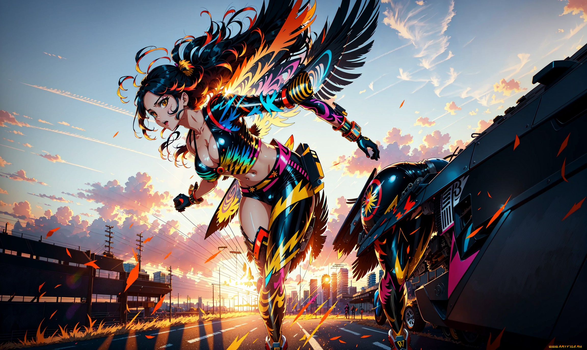 аниме, оружие, , техника, , технологии, нейросети, графика, нейроарт, ai, art, нейронные, сети, рисунки, нейро, искусство