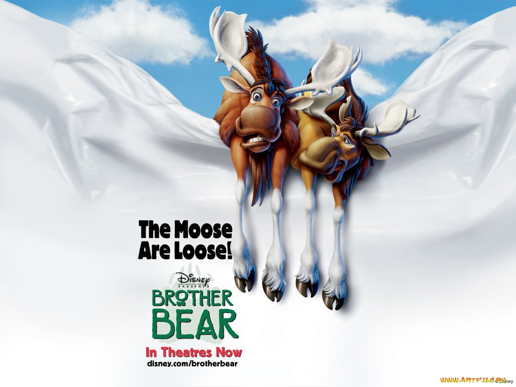 мультфильмы, brother, bear