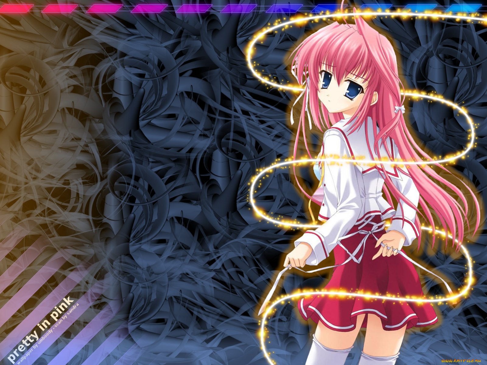 аниме, gift, eternal, rainbow