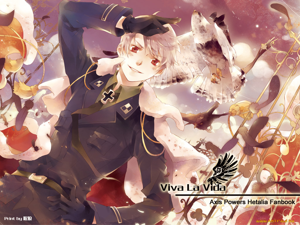 аниме, hetalia, axis, powers