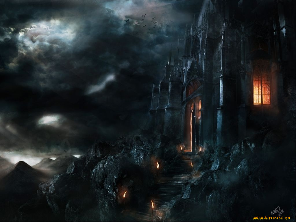 фэнтези, замки