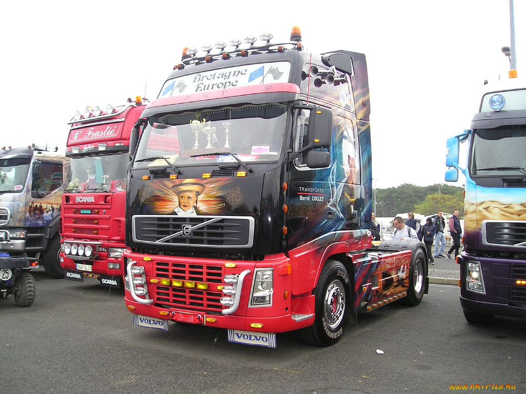 автомобили, volvo, trucks