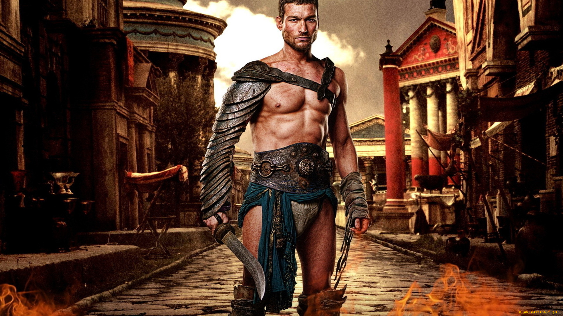 spartacus, blood, and, sand, кино, фильмы, спартак, кровь, и, песок