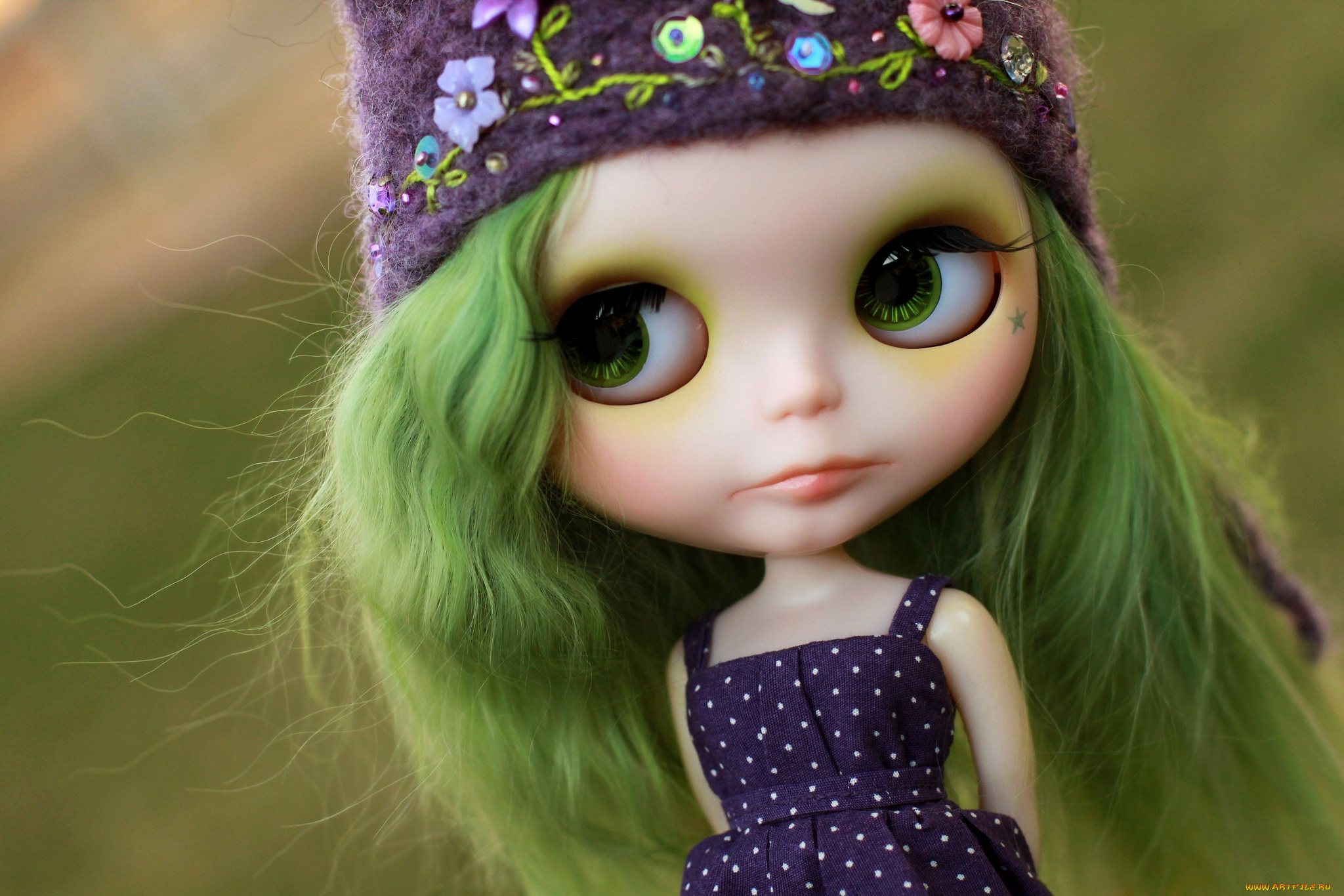 разное, игрушки, кукла, волосы, шапочка