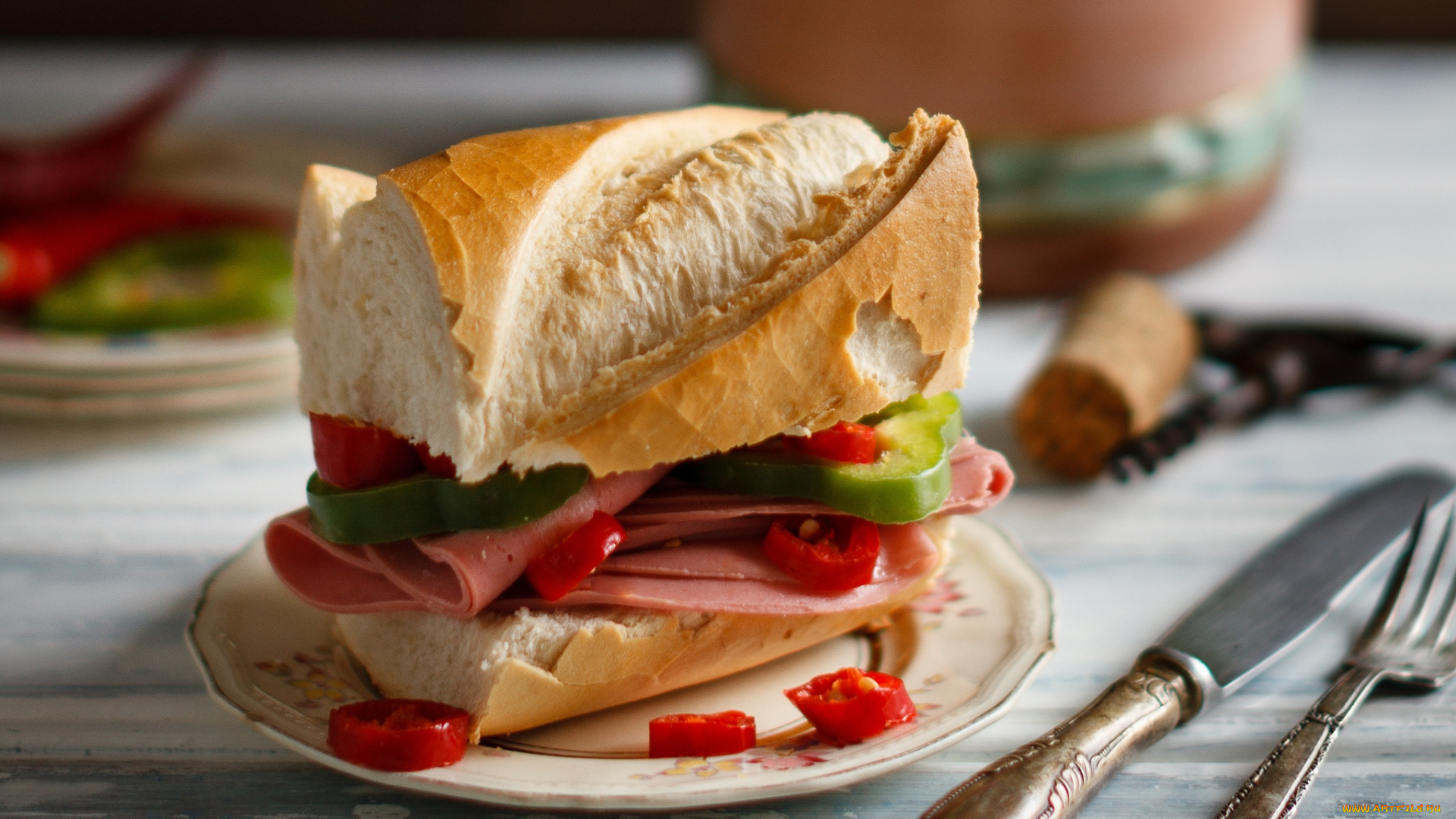 еда, бутерброды, гамбургеры, канапе, ветчина, чили, булка