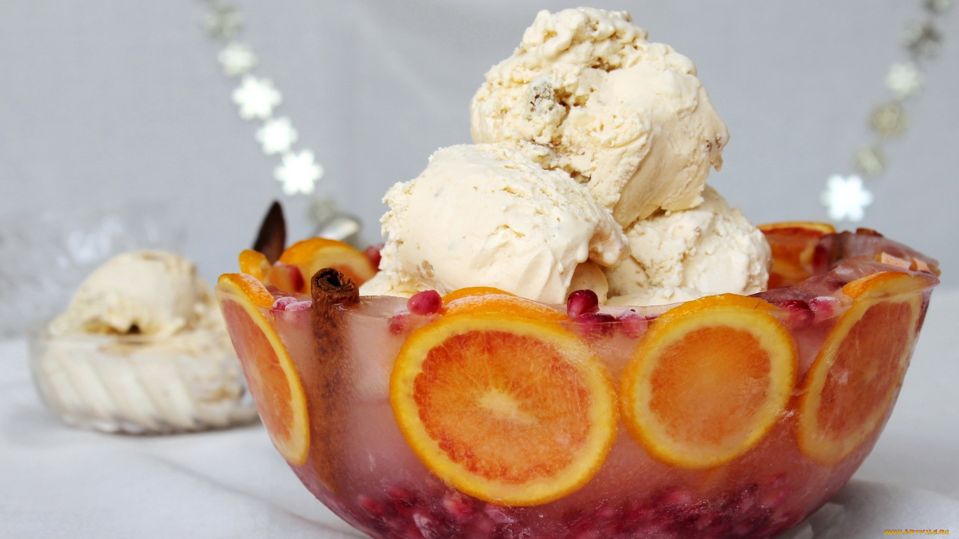 еда, мороженое, десерты