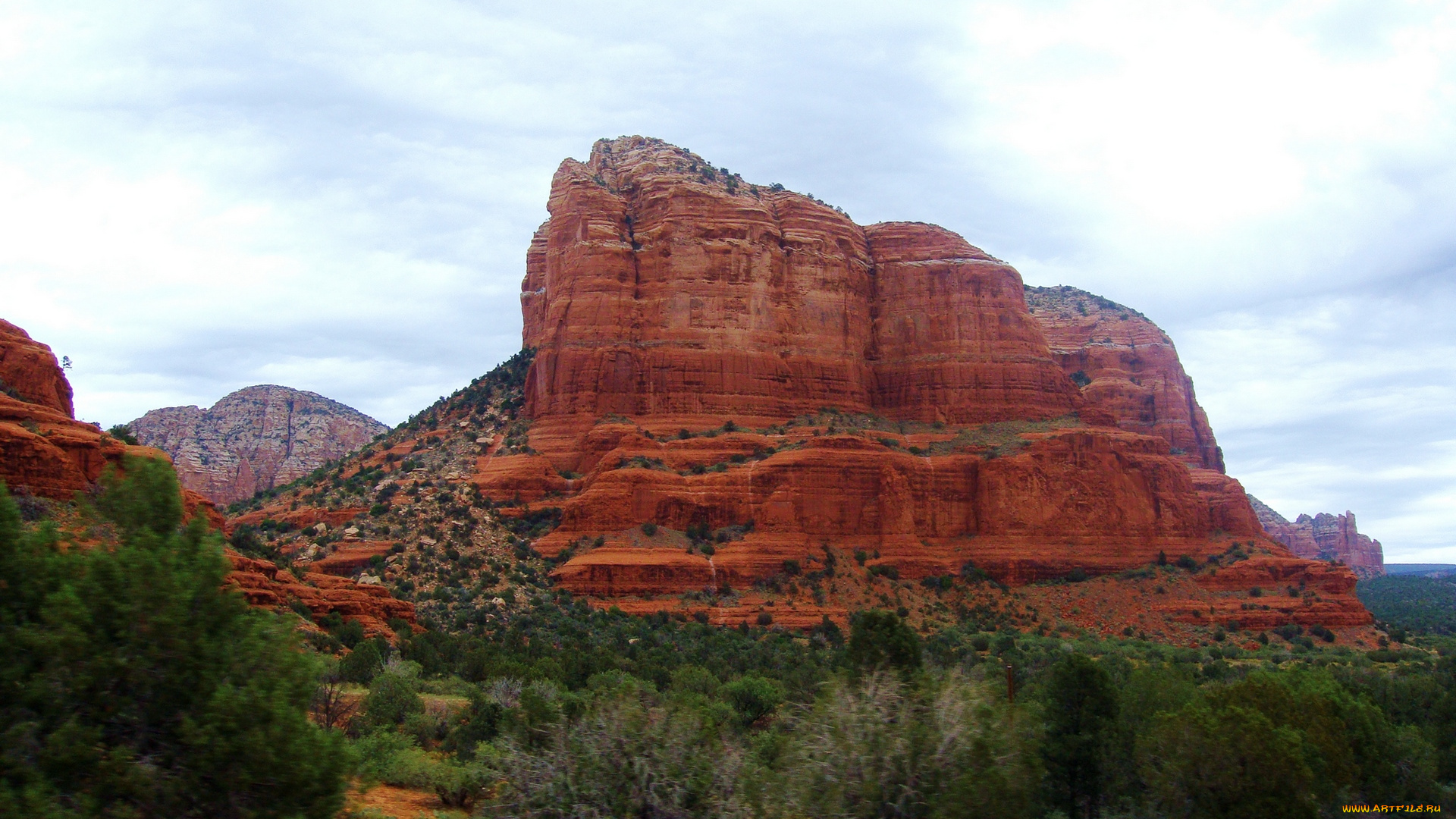 природа, горы, плато