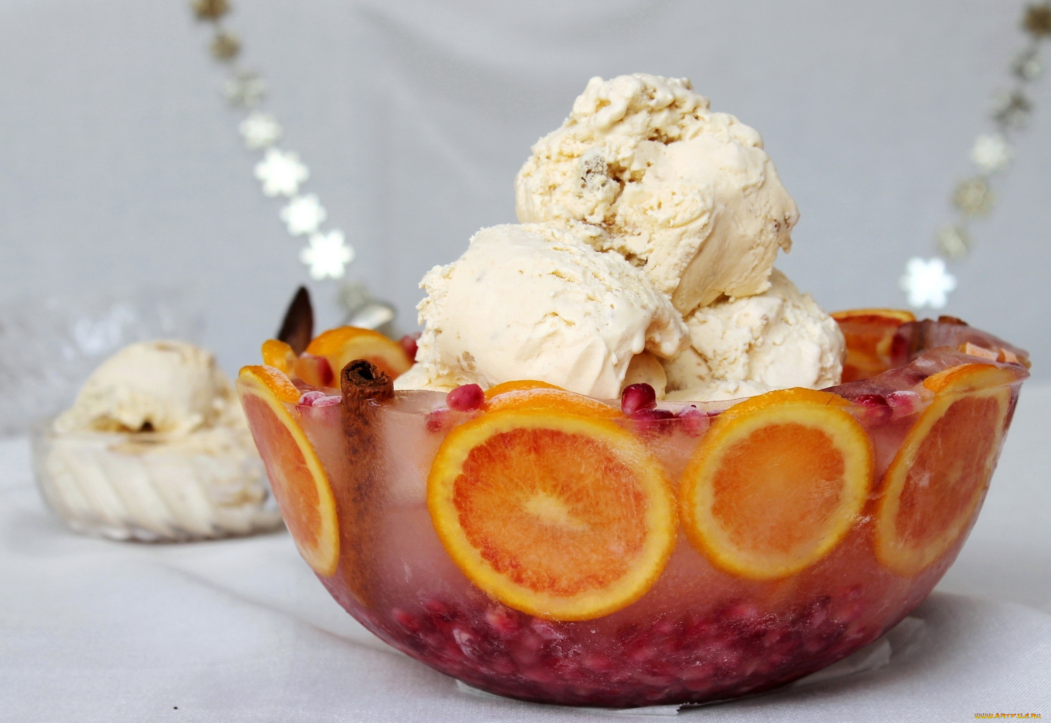 еда, мороженое, десерты