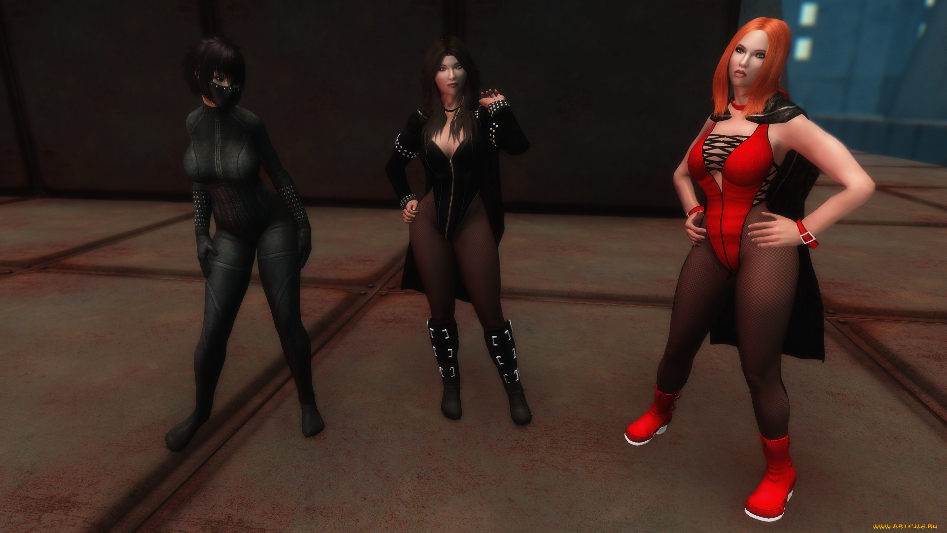 3д, графика, фантазия, , fantasy, девушки, взгляд