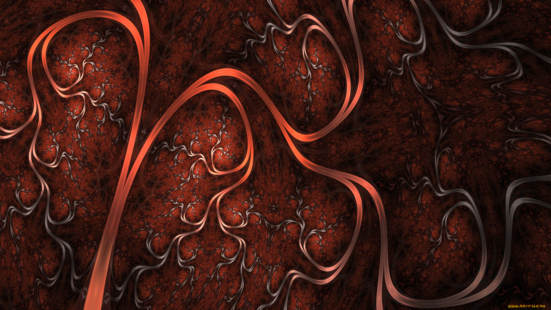 3д, графика, фракталы, , fractal, цвета, фон, узор