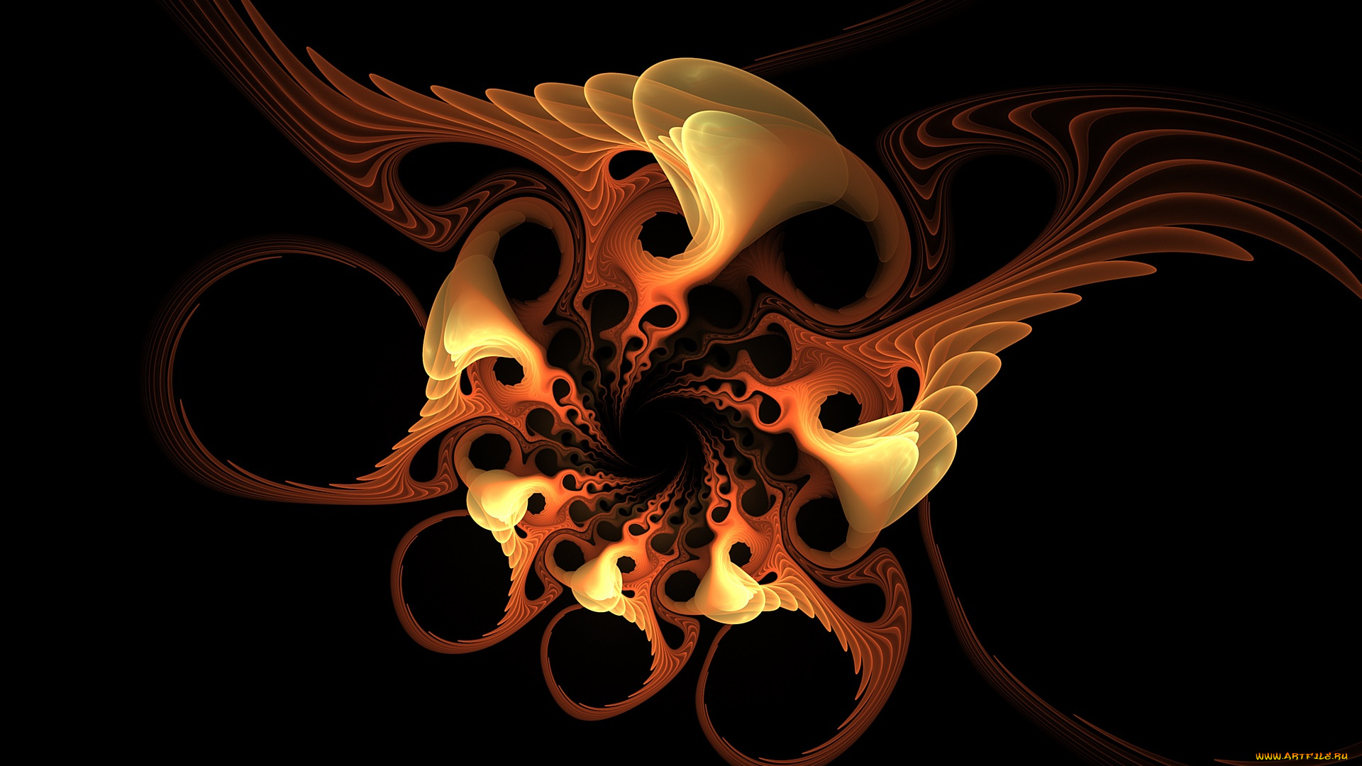 3д, графика, фракталы, , fractal, цвета, узор, фон