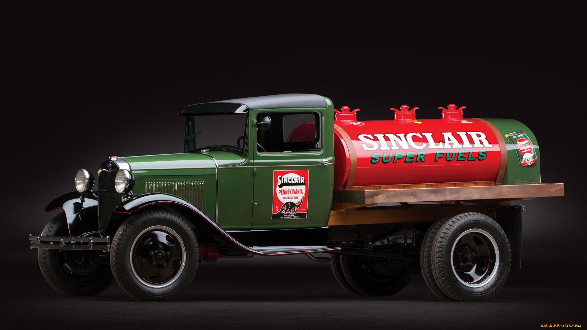 автомобили, классика, model, aa, tanker, fuel, ford, 1930г