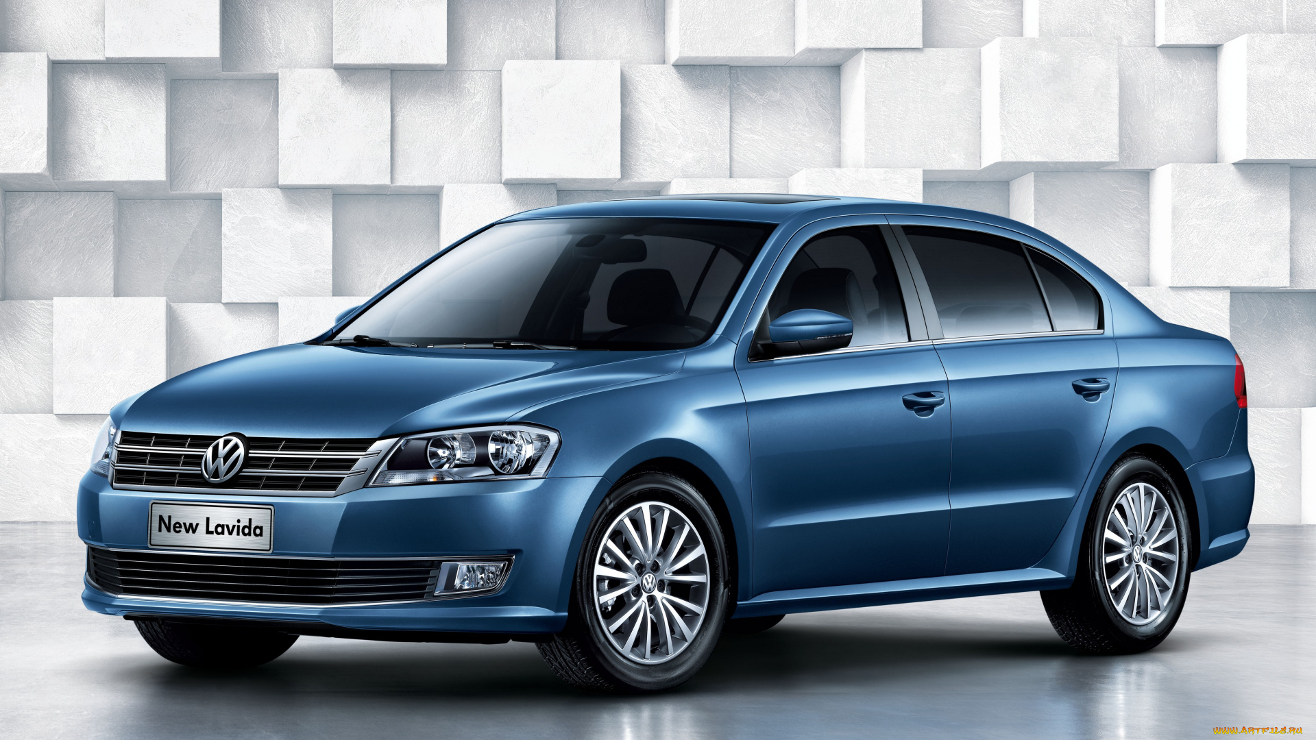 автомобили, volkswagen, lavida, синий, 2012г