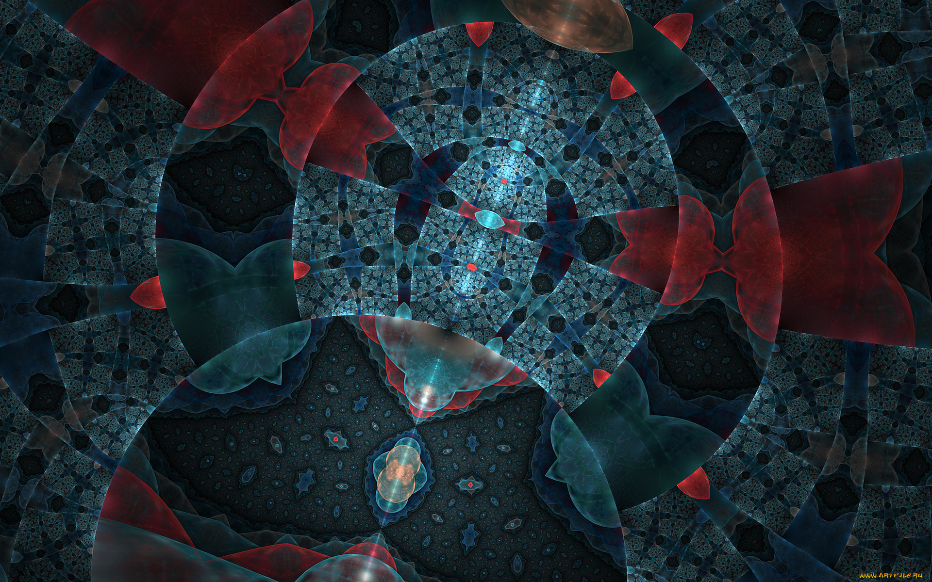 3д, графика, фракталы, , fractal, цвета, фон, узор