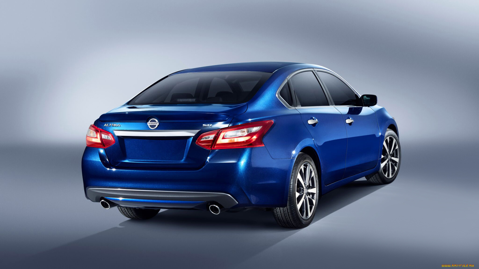 автомобили, nissan, datsun, l33, синий, sr, altima, 2016г