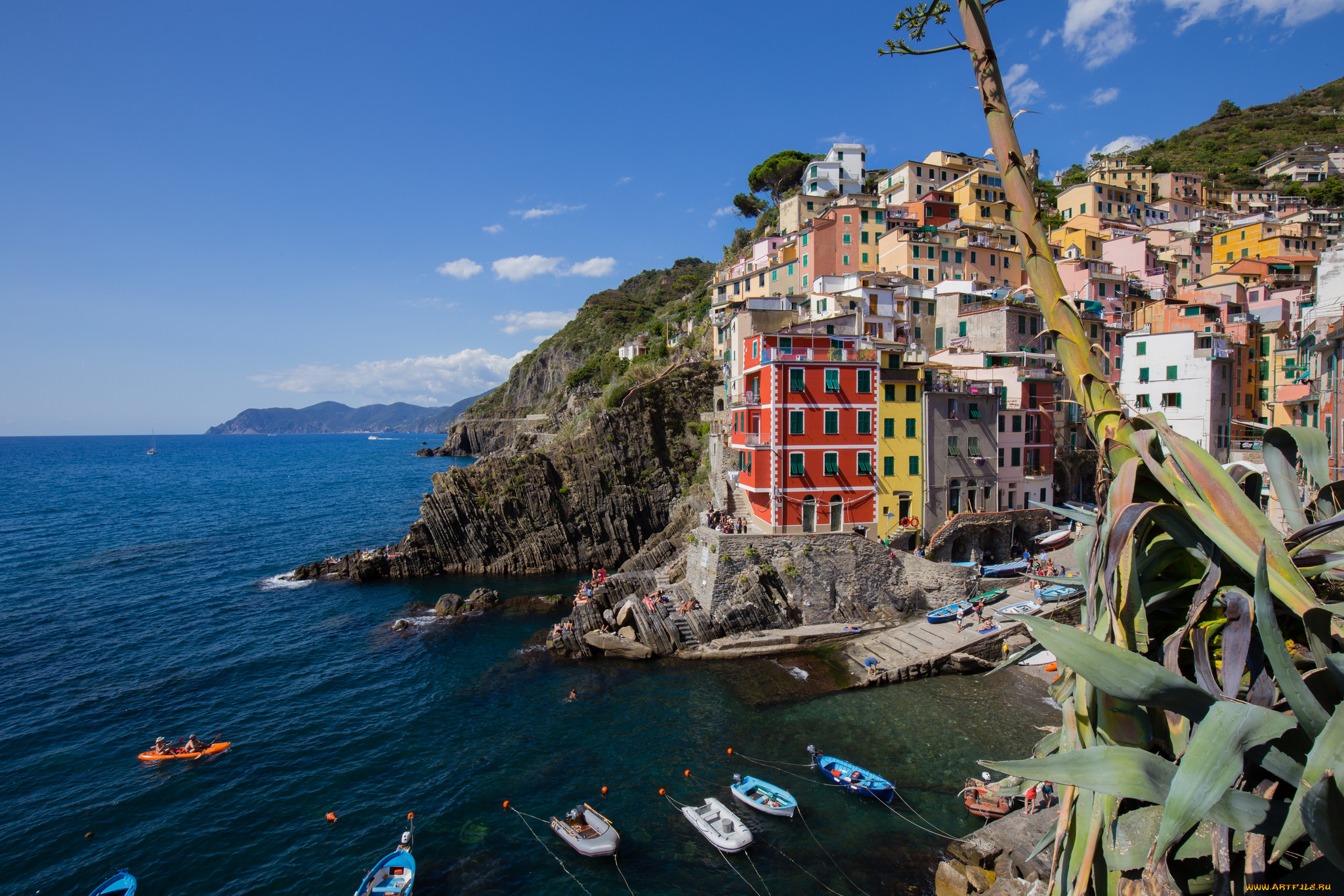 riomaggiore, , cinque, terre, , italy, города, -, пейзажи, море, горы, поселок