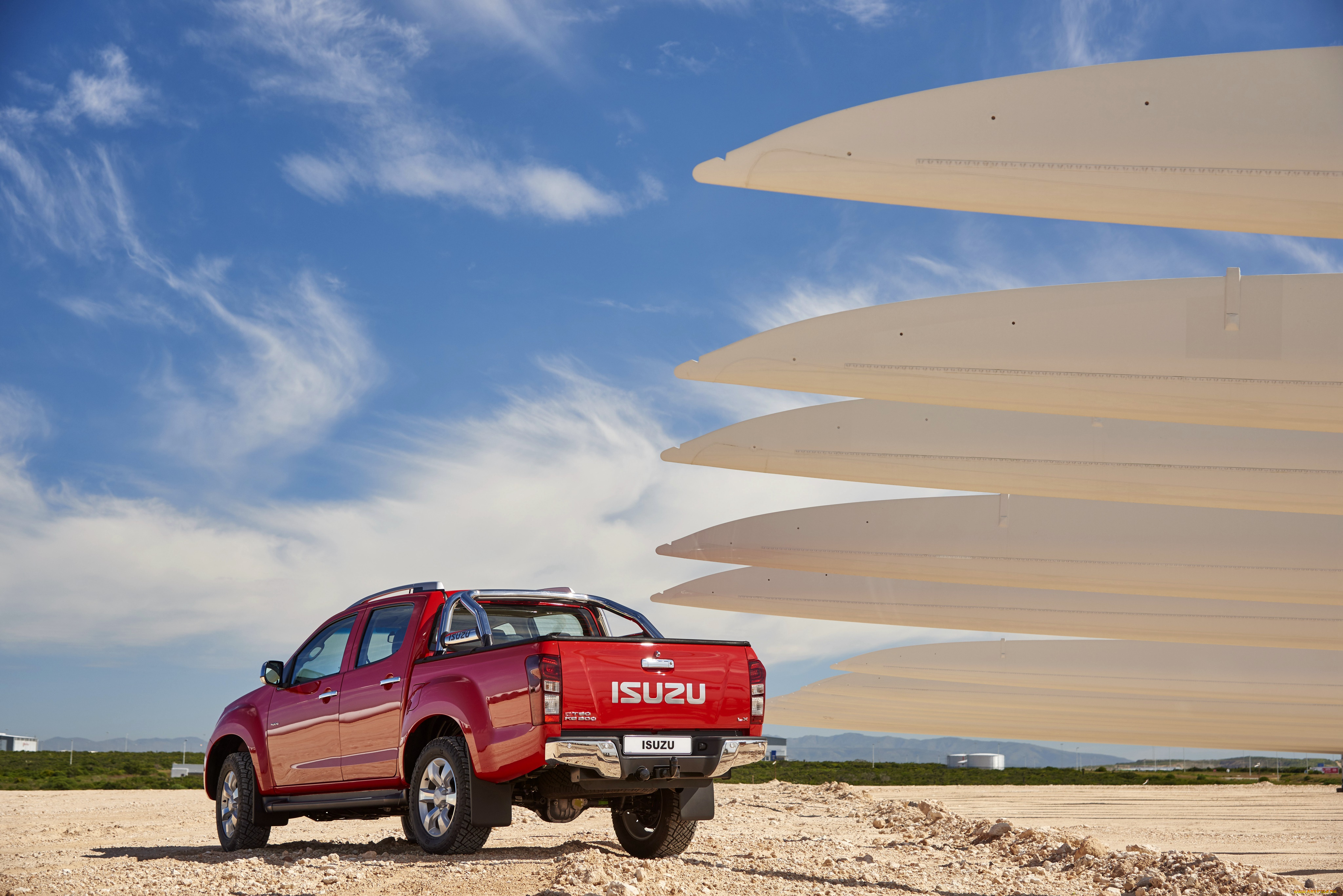 автомобили, isuzu, красный, 2015г, cab, double, kb