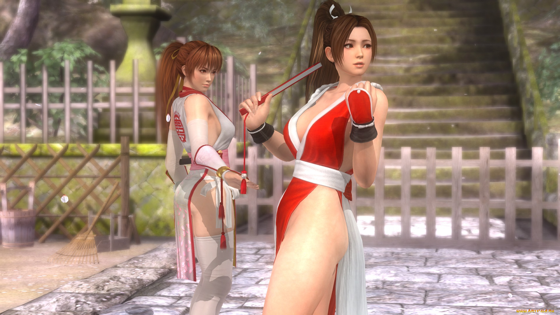 3д, графика, фантазия, , fantasy, взгляд, девушки, поза, фон