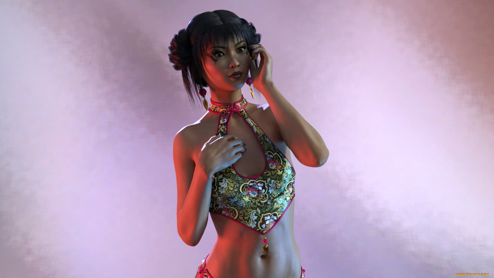 3д, графика, люди, , people, взгляд, фон, девушка