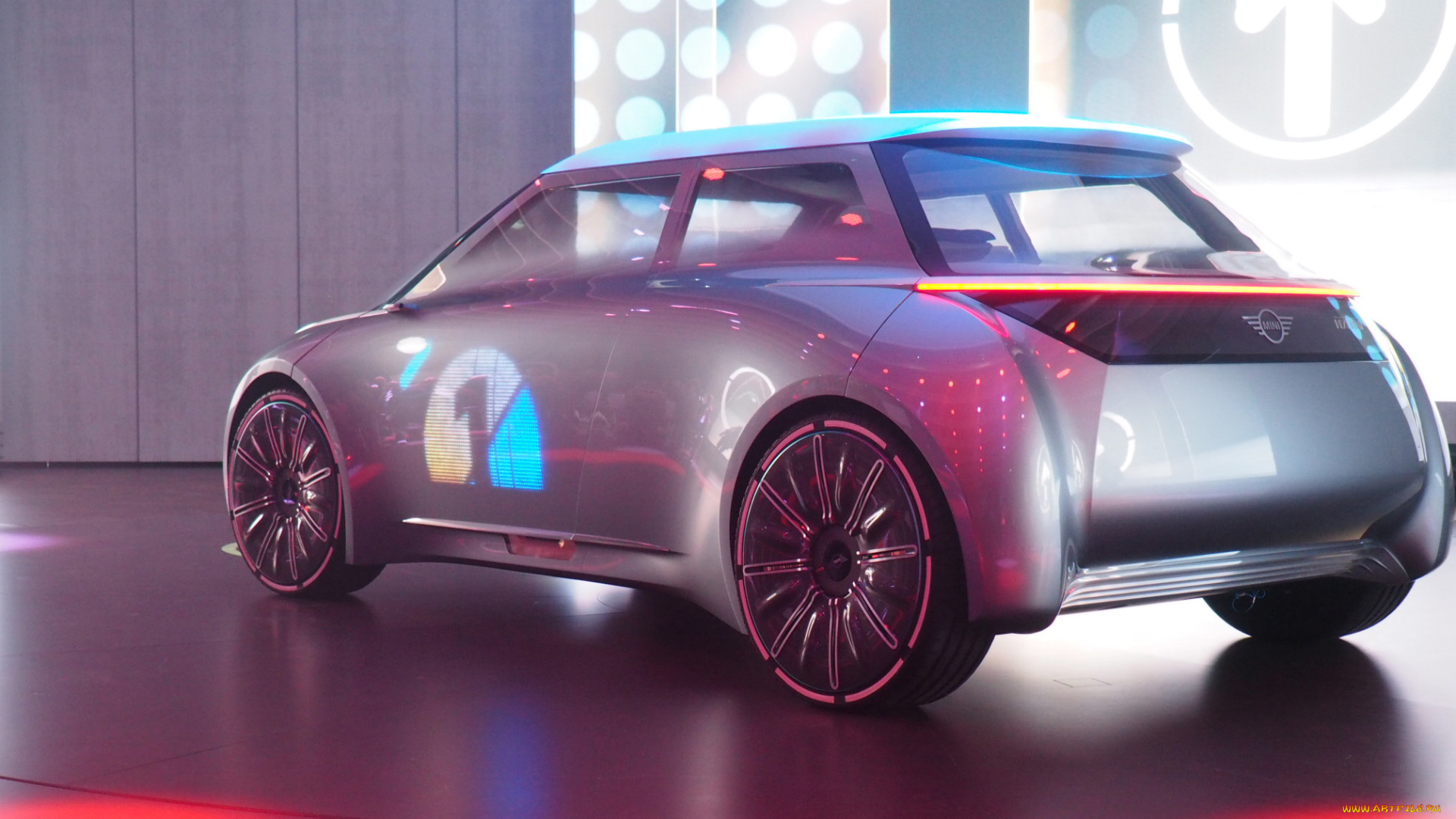 mini, vision, next, 100, concept, 2016, автомобили, выставки, и, уличные, фото, mini, concept, 2016, 100, next, vision