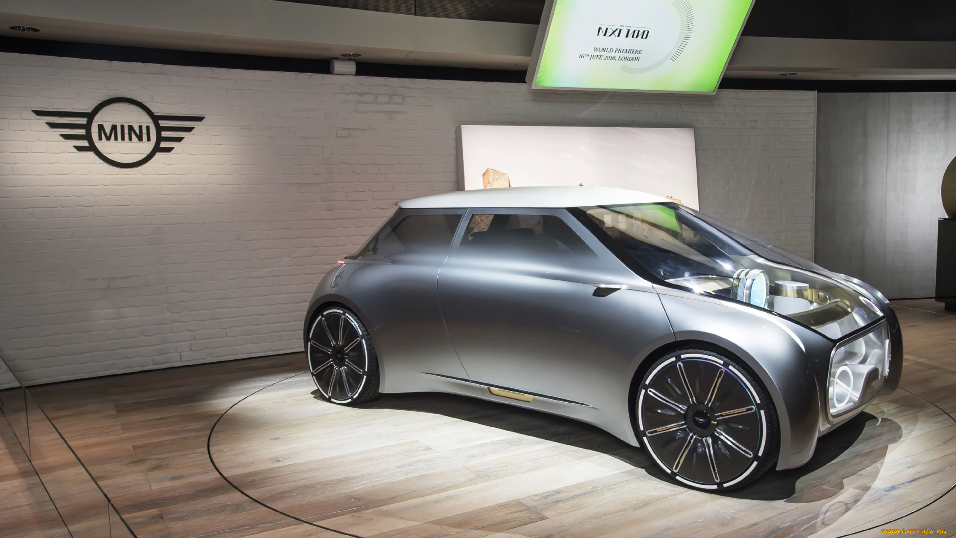 mini, vision, next, 100, concept, 2016, автомобили, выставки, и, уличные, фото, vision, 100, next, mini, 2016, concept