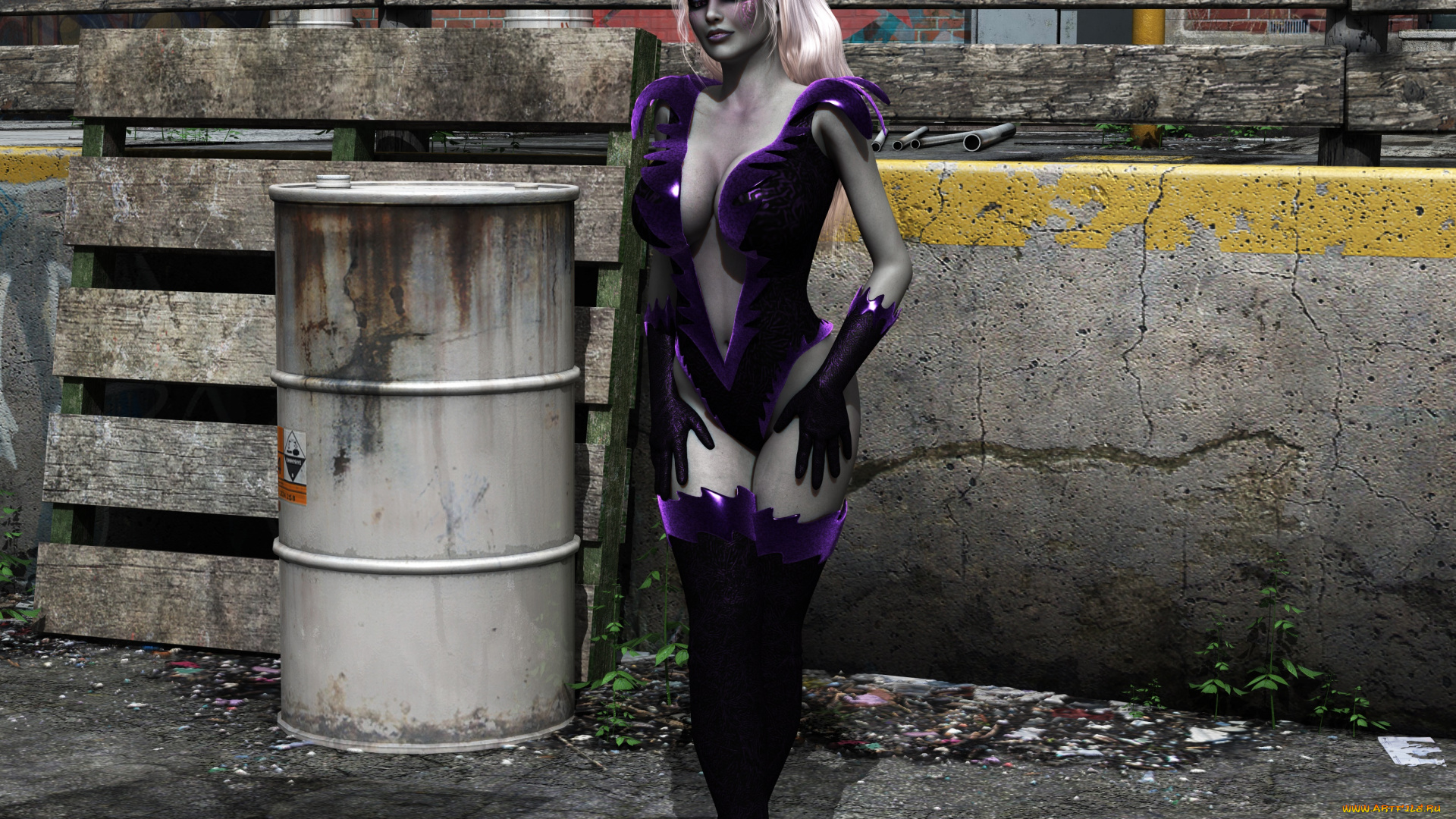 3д, графика, фантазия, , fantasy, фон, взгляд, девушка