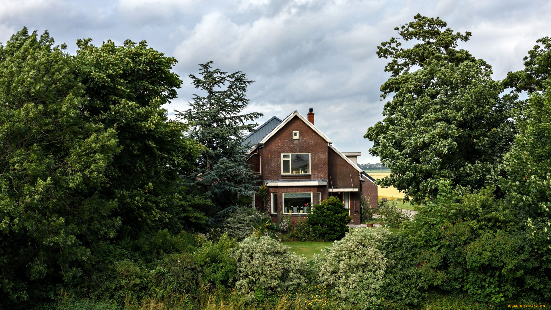 города, -, здания, , дома, коттедж