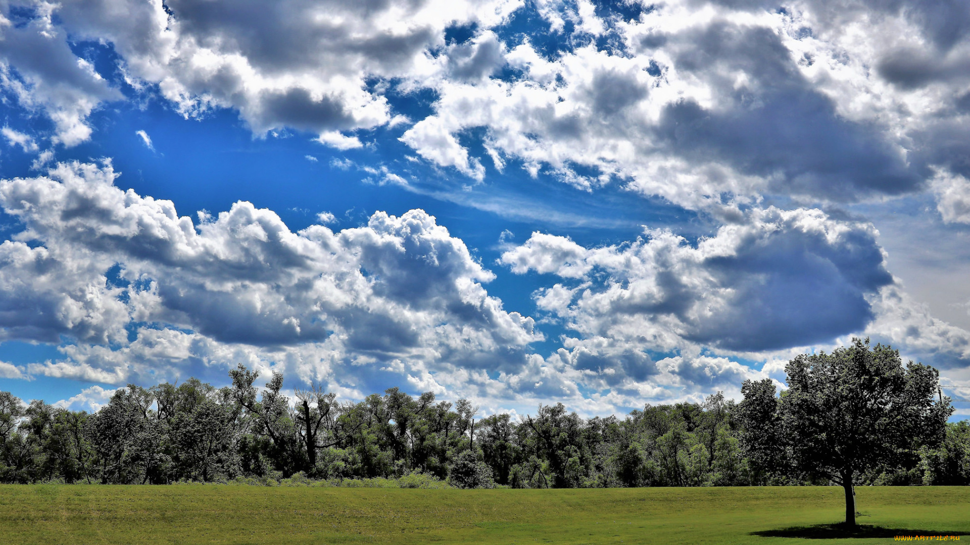 природа, облака, небо