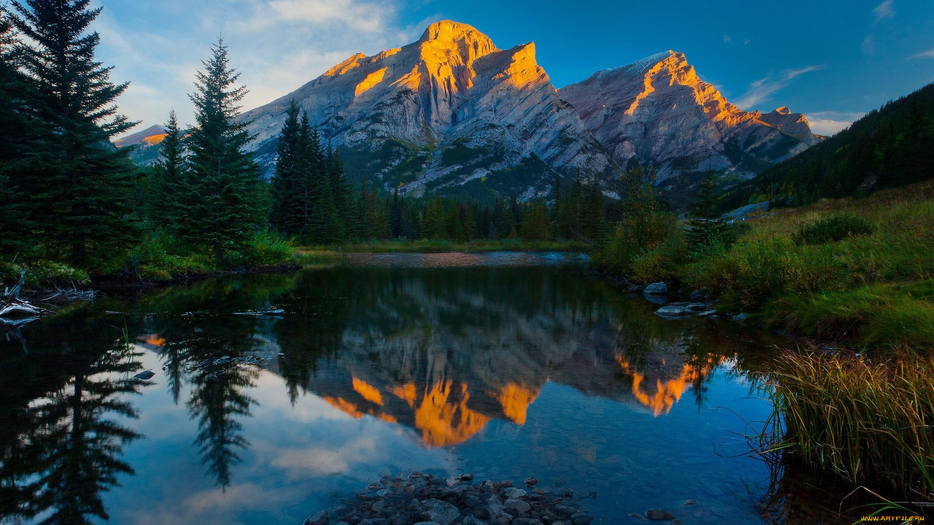 природа, реки, озера, горы, озеро, небо