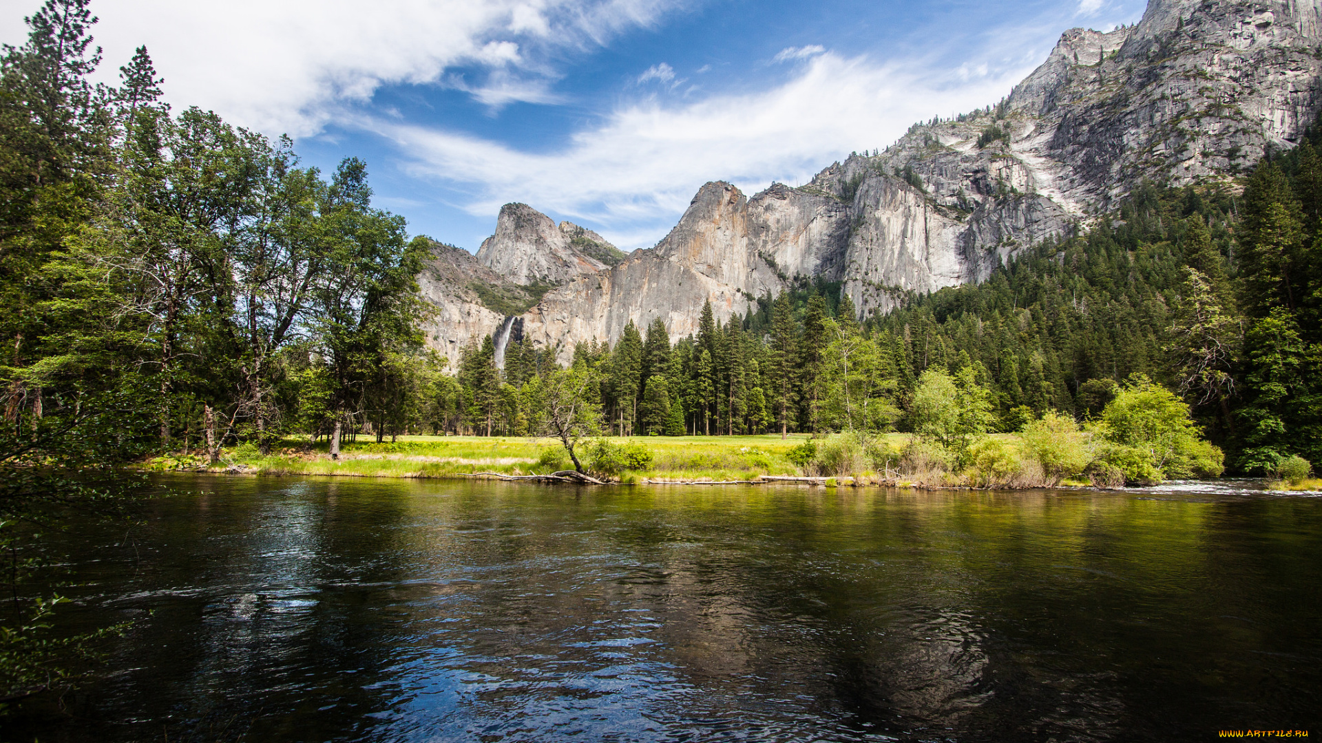 природа, реки, озера, простор