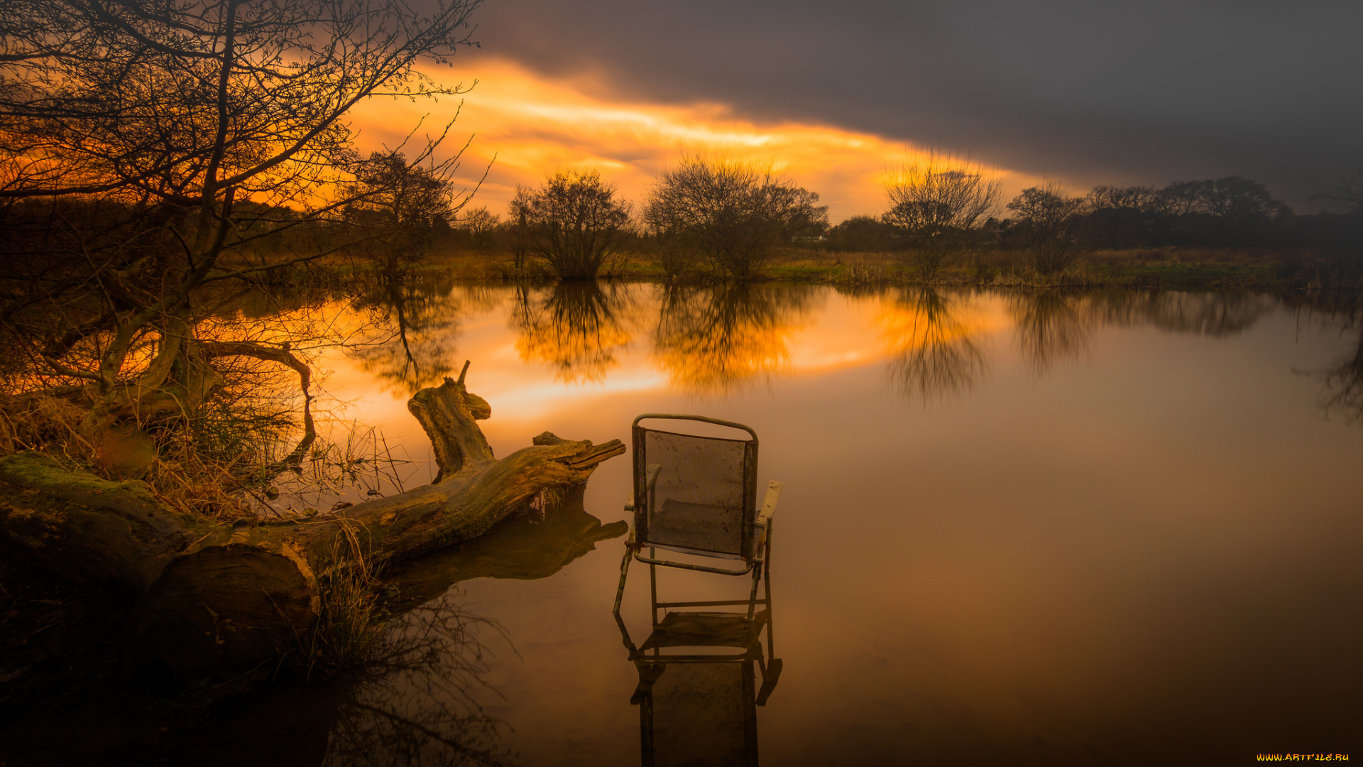 природа, реки, озера, простор