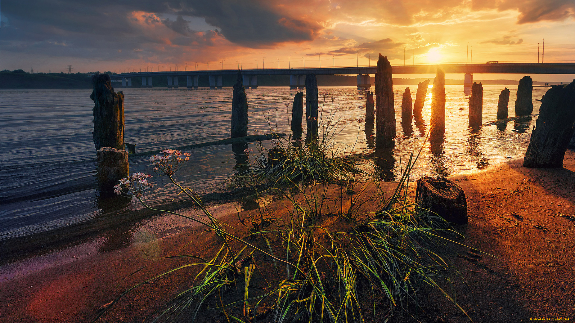 природа, восходы, закаты, простор