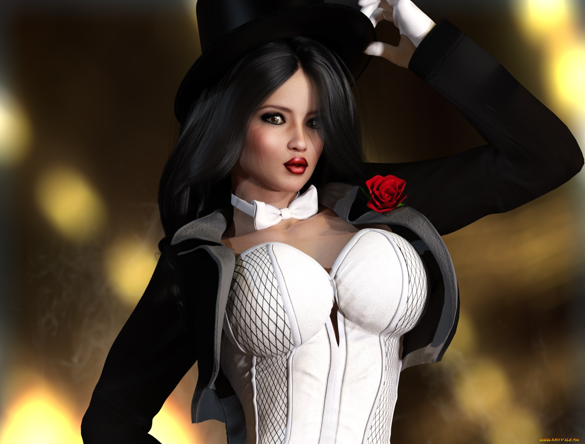 3д, графика, люди, , people, взгляд, девушка, фон