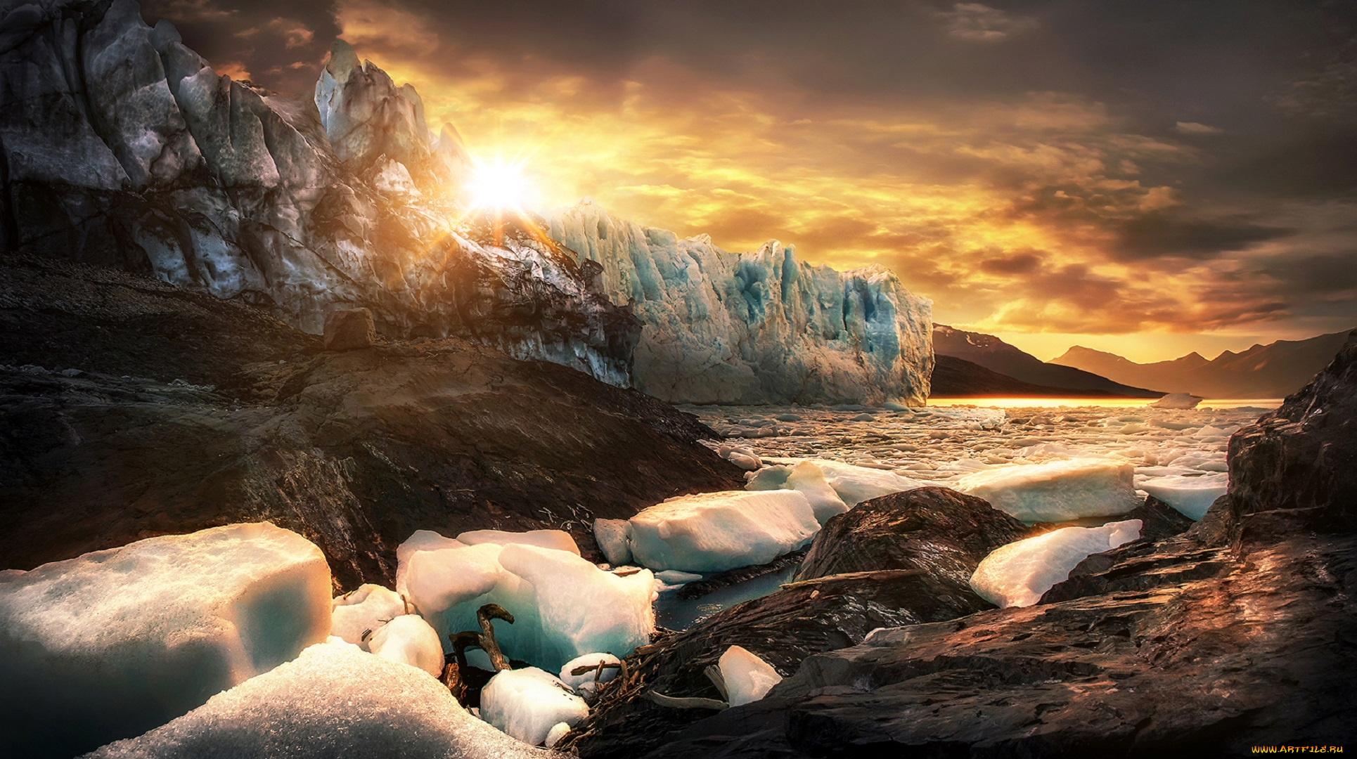 природа, восходы, закаты, закат