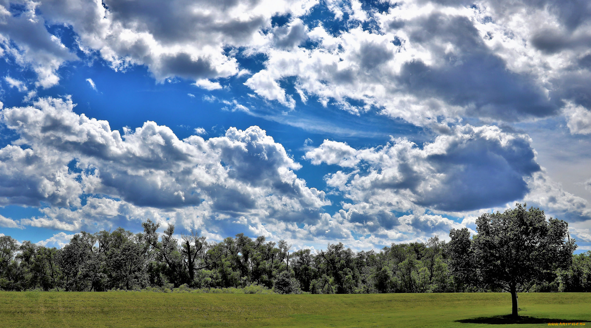 природа, облака, небо