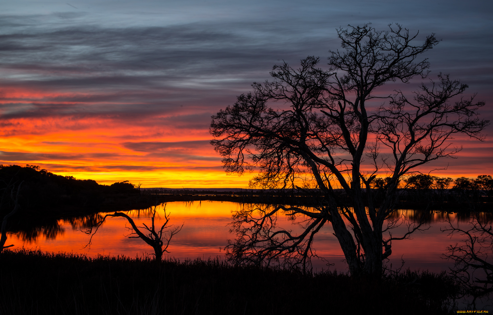 природа, восходы, закаты, закат