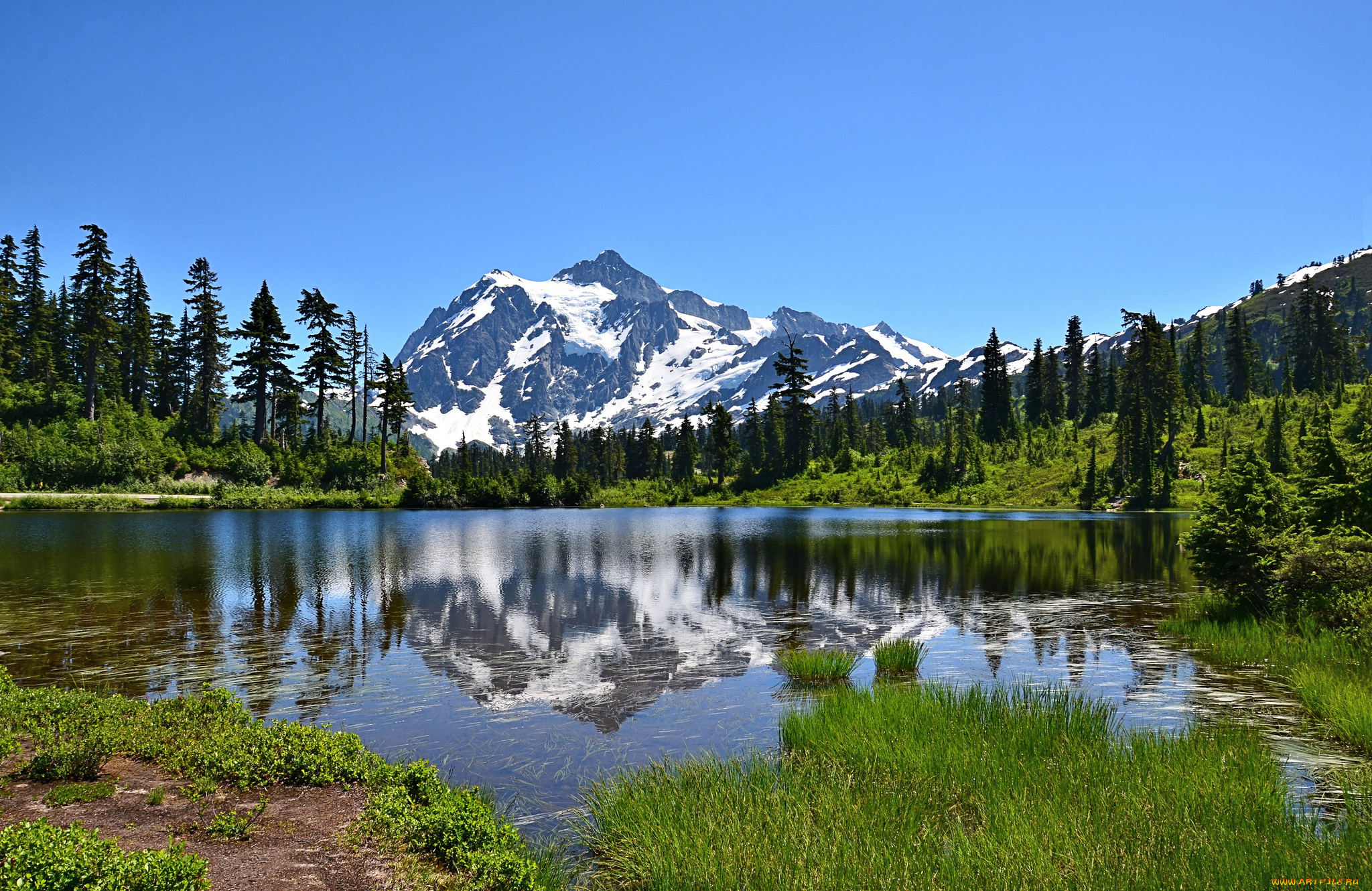 природа, реки, озера, простор