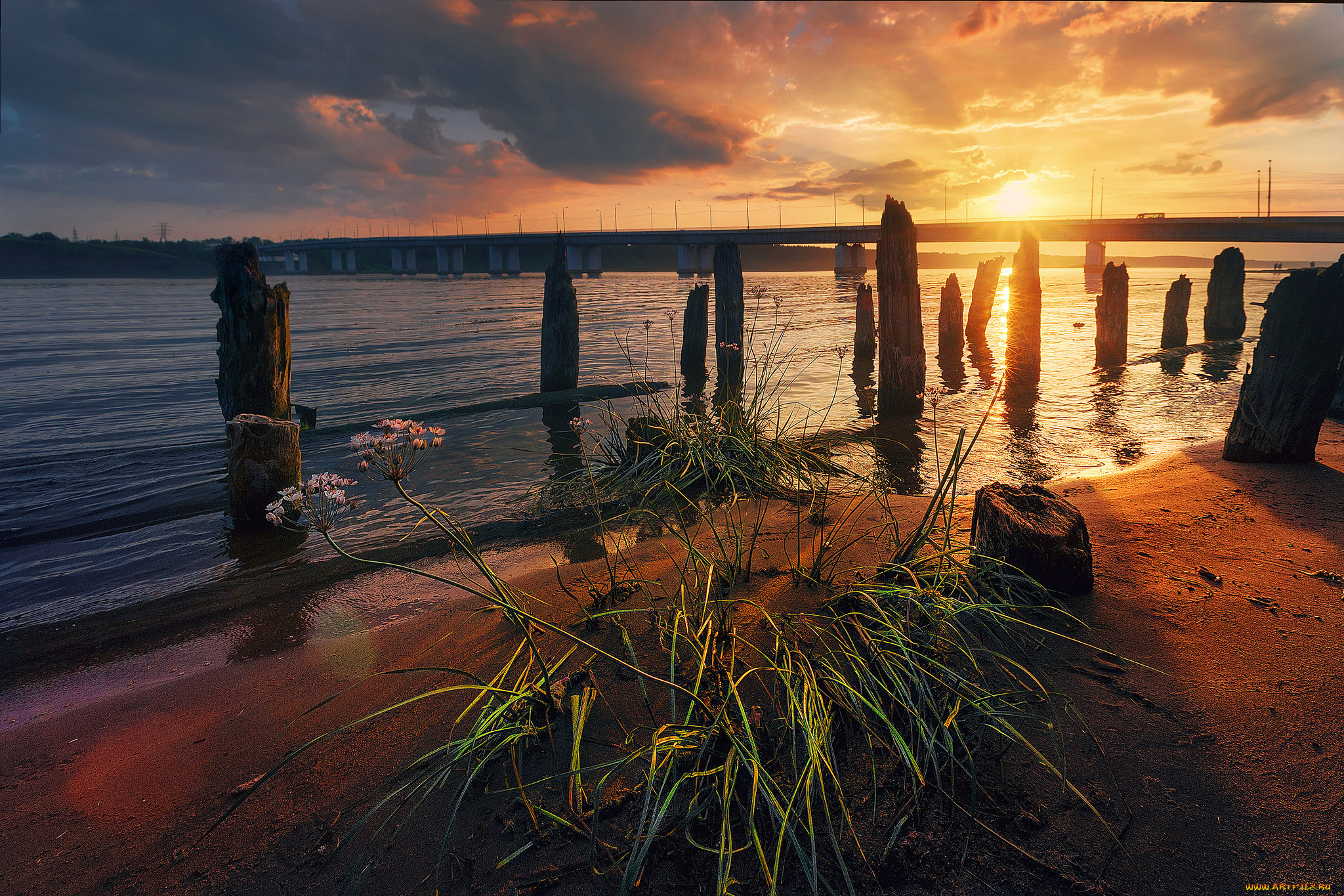 природа, восходы, закаты, простор