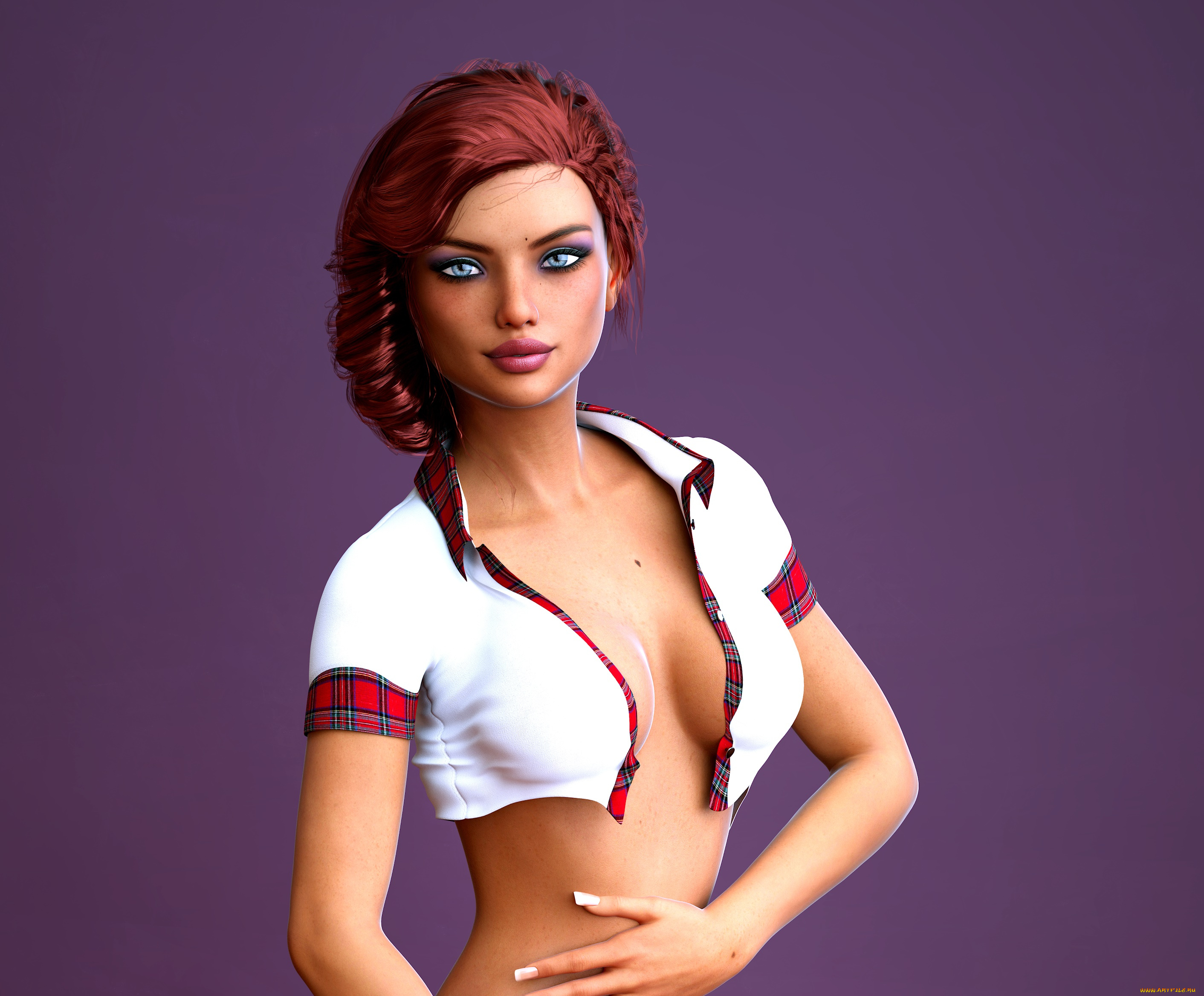 3д, графика, люди, , people, фон, взгляд, девушка