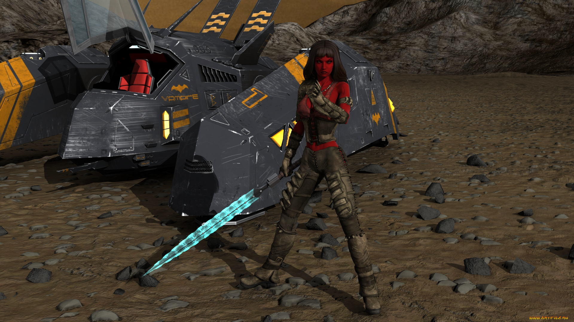 3д, графика, фантазия, , fantasy, девушка, взгляд, фон