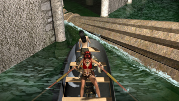 Картинка 3д+графика фантазия+ fantasy девушка взгляд фон